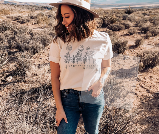 Grow In Grace Tee