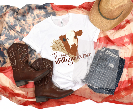Herd And Harvest Tee