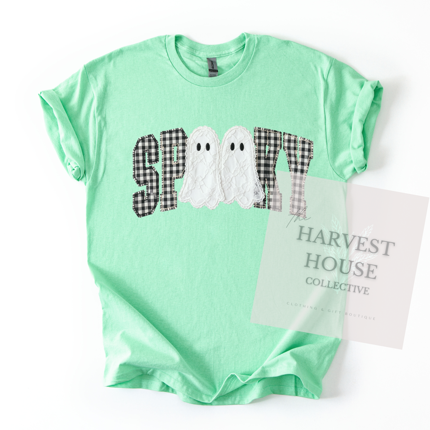 Faux Lace Spooky Shirt