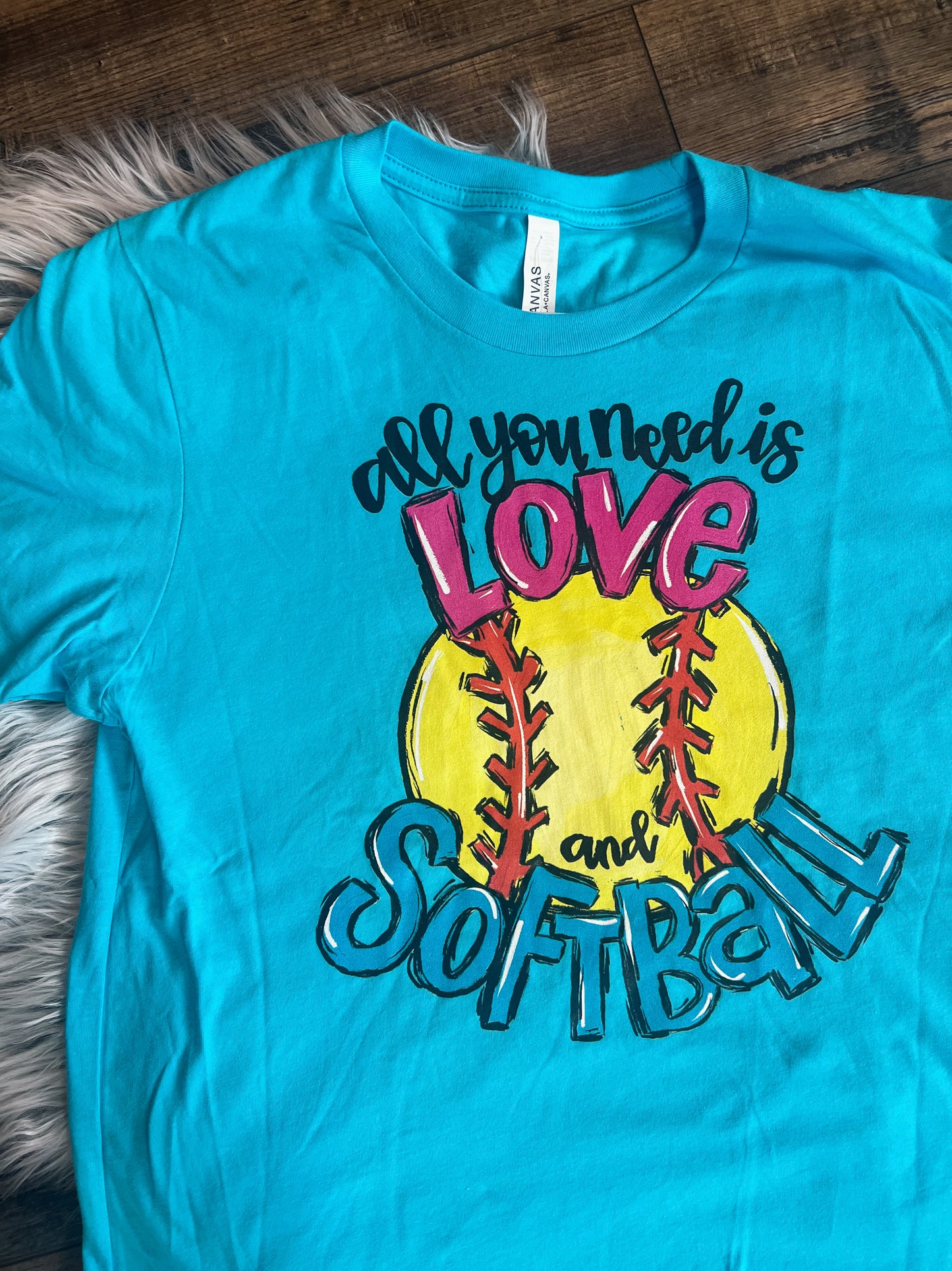 Love And Softball Tee