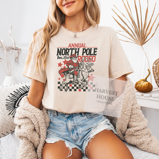 Christmas Rodeo Tee