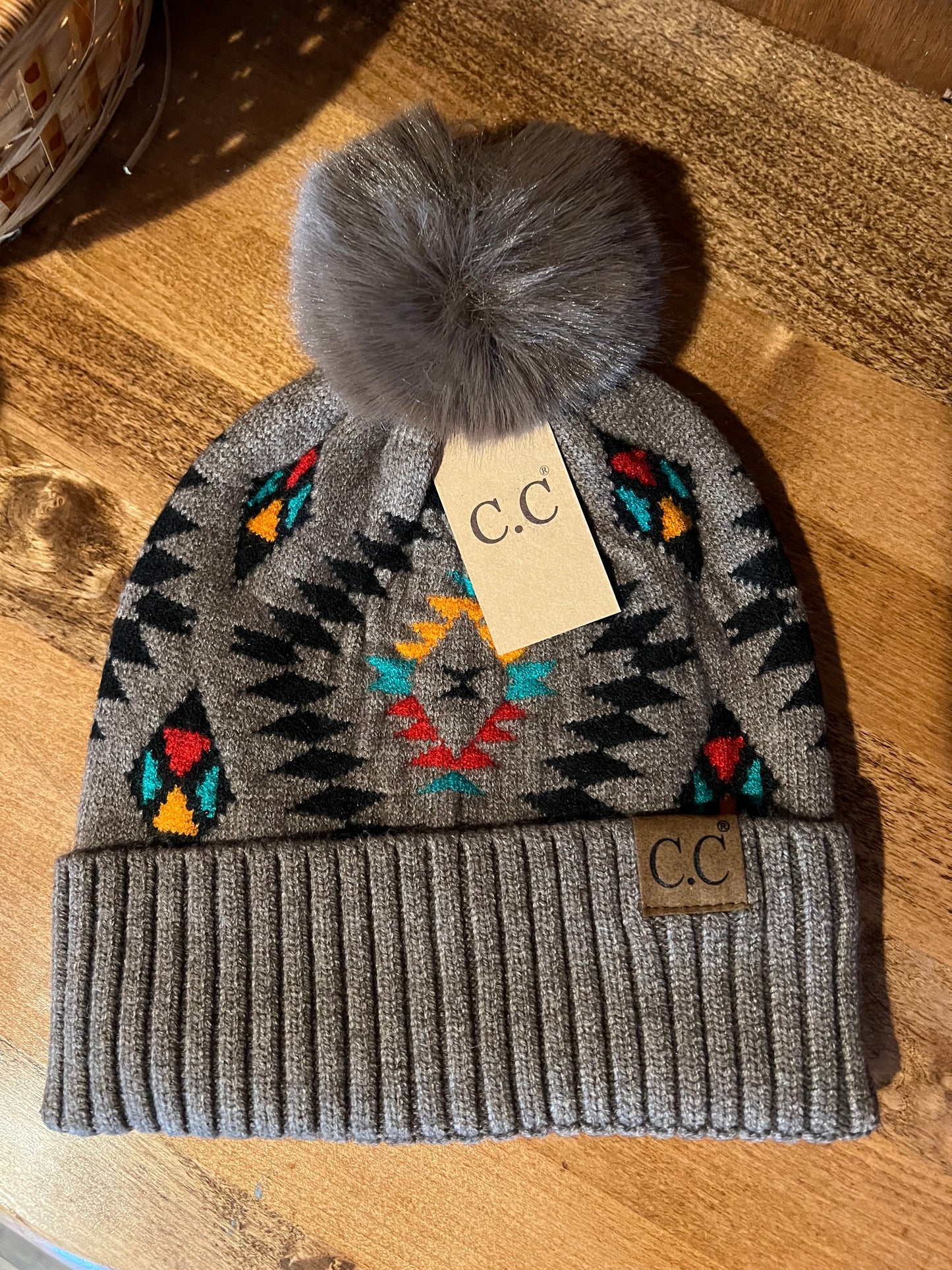 C.C. PomPom Beanie