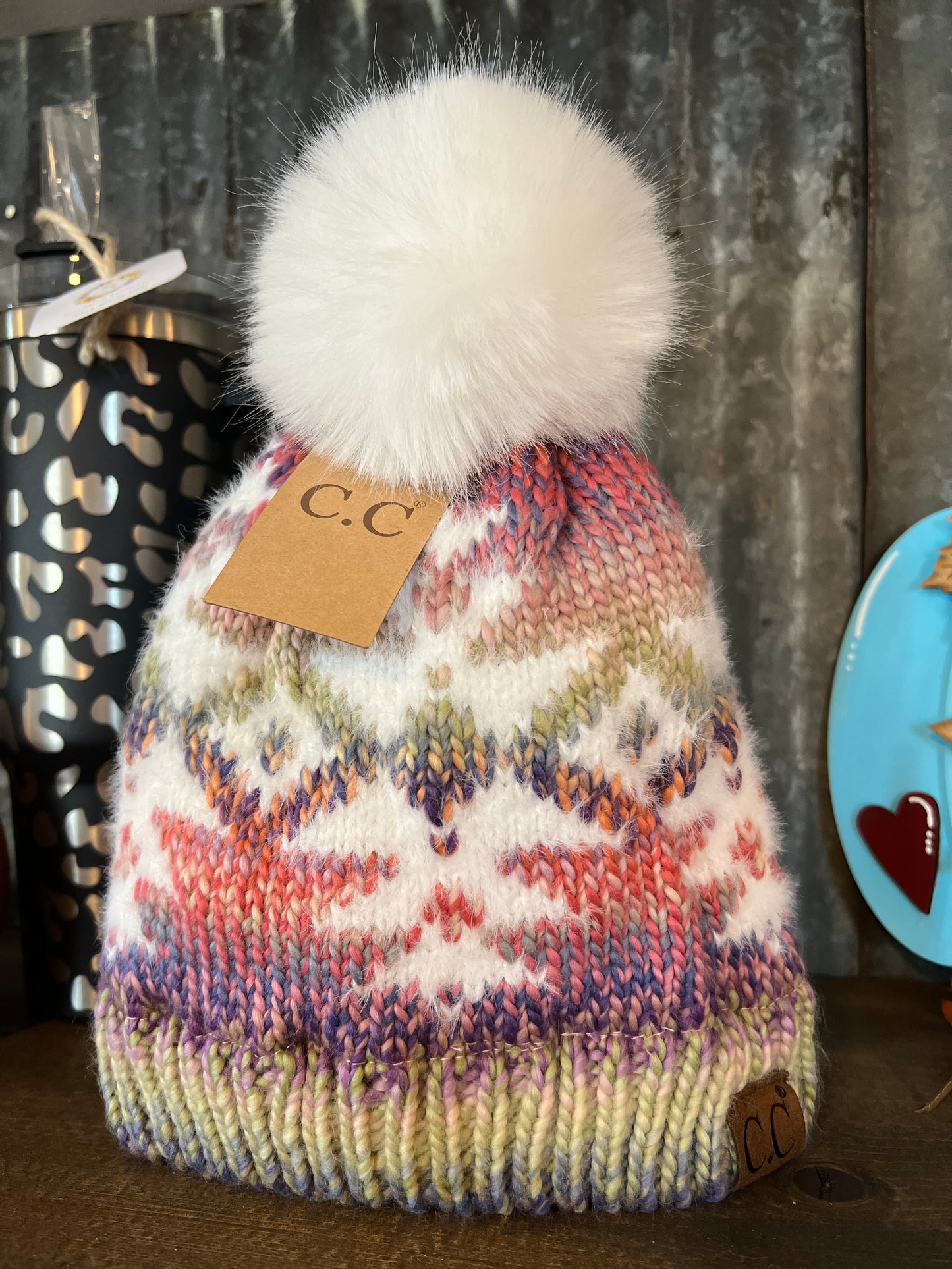 C.C. PomPom Beanie