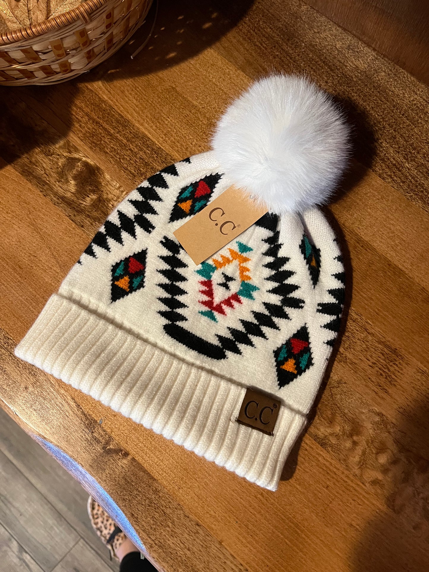 C.C. PomPom Beanie