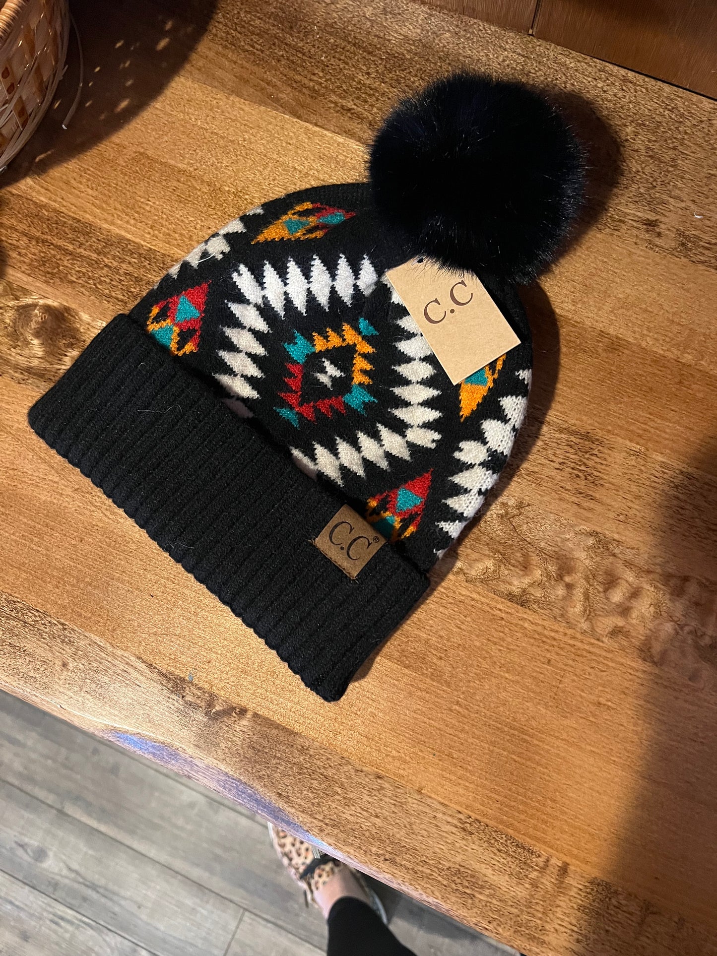 C.C. PomPom Beanie