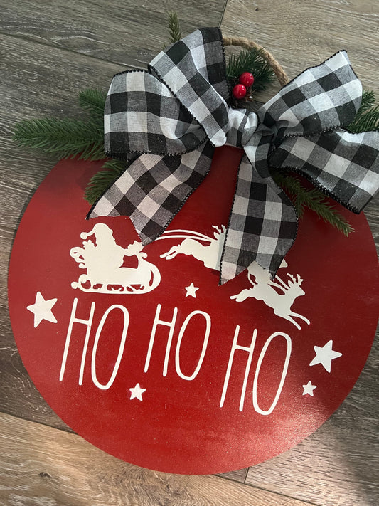 Christmas Door Rounds