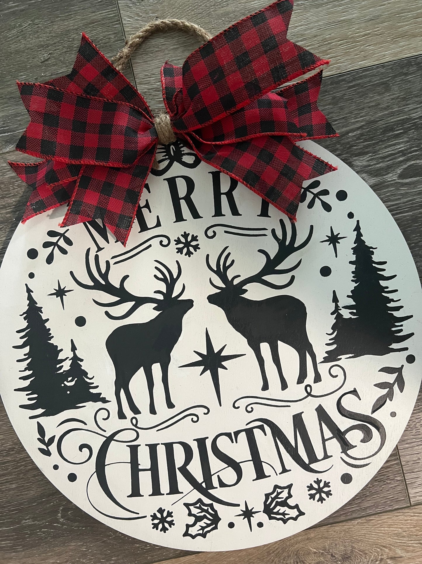 Christmas Door Rounds