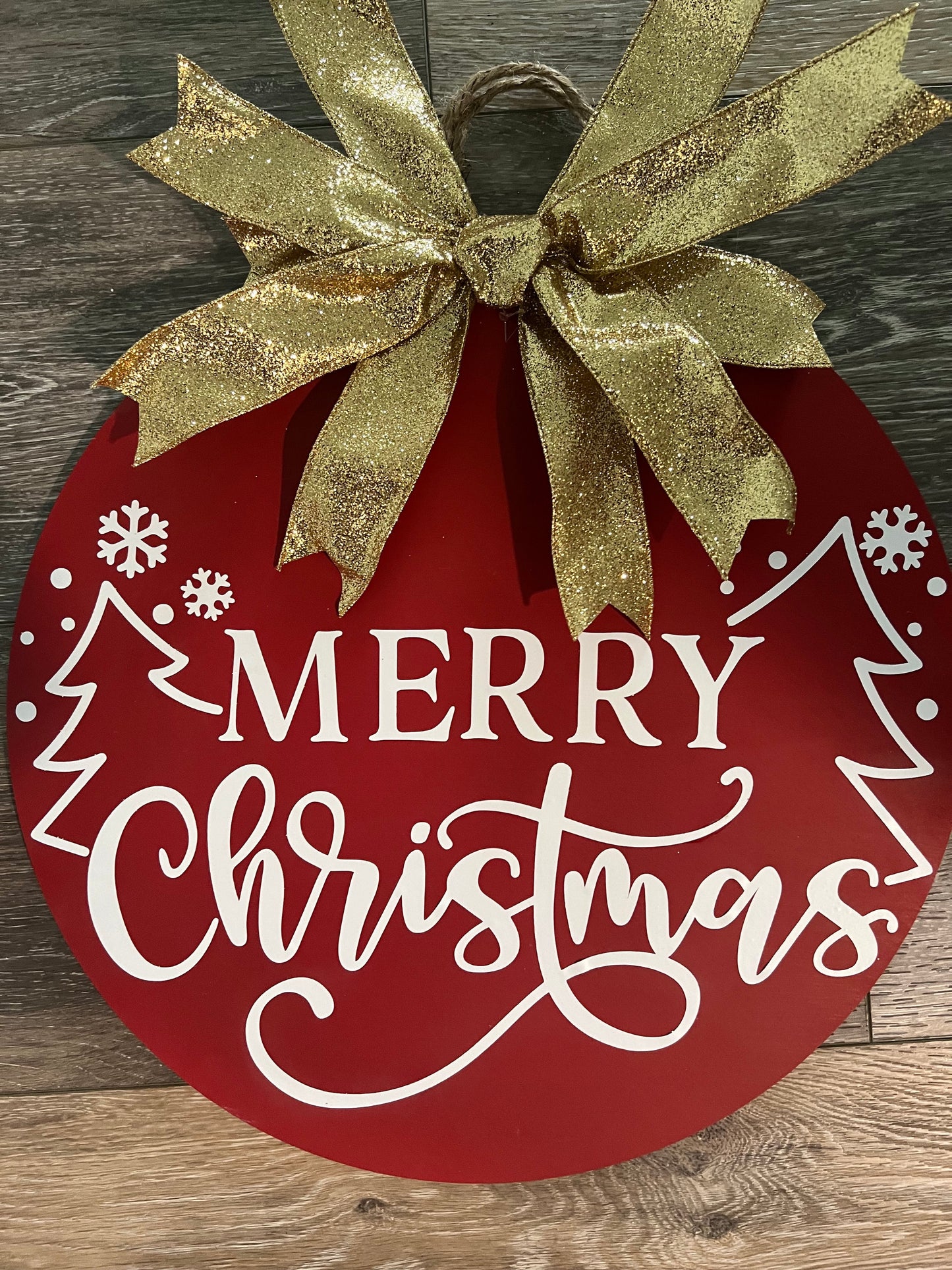 Christmas Door Rounds