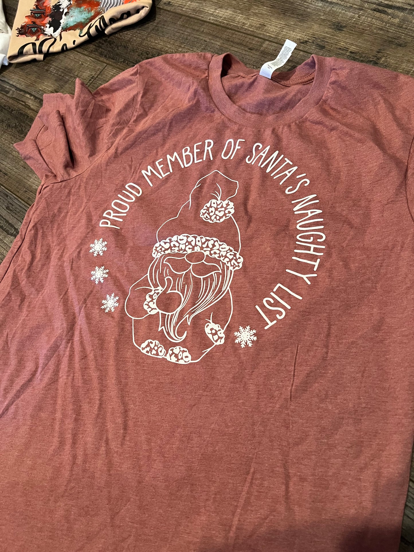 Proud Member of Santa’s Naughty List Shirt