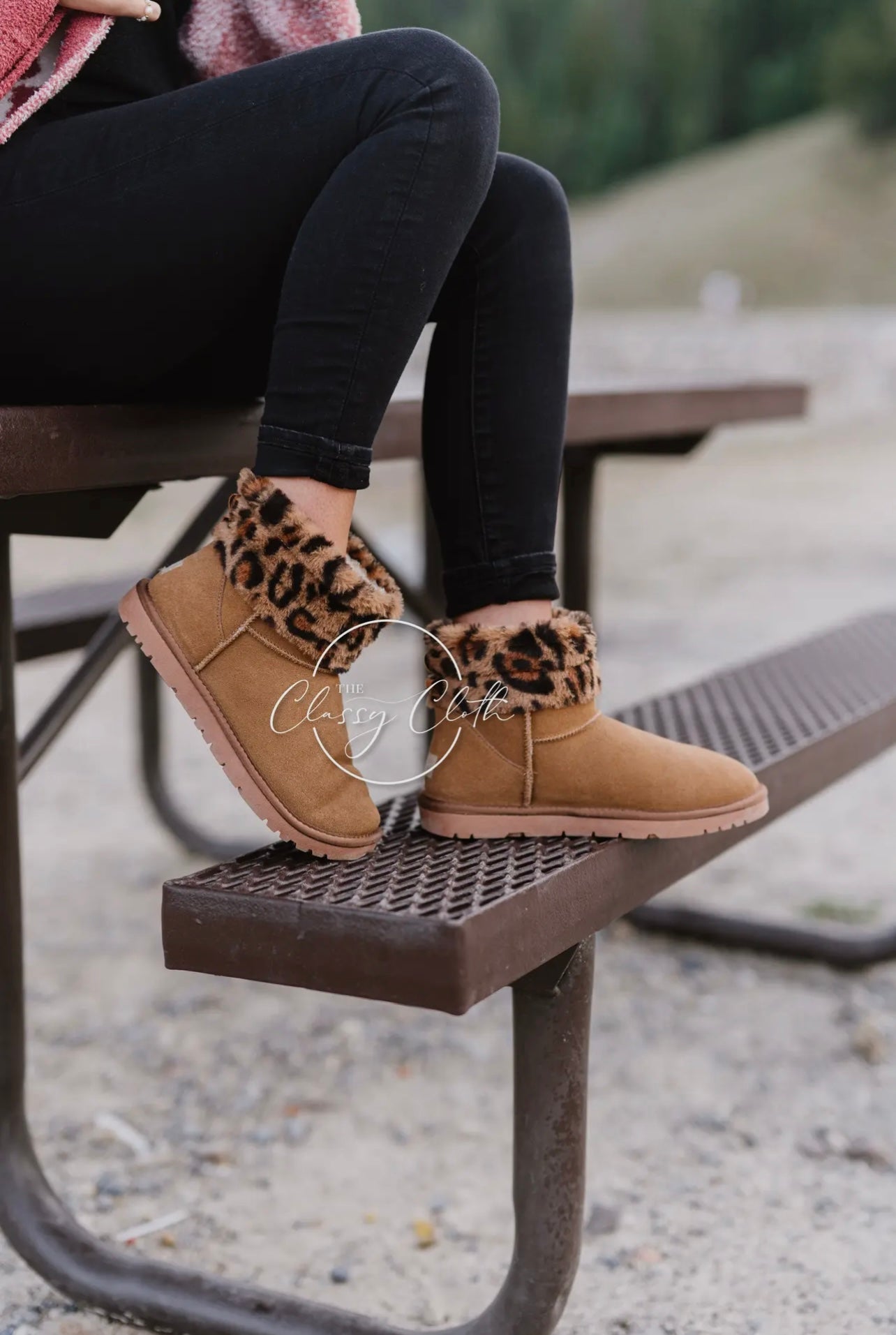 Fur Lined Half Boot