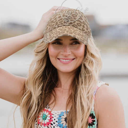 Criss Cross Ponytail Hat