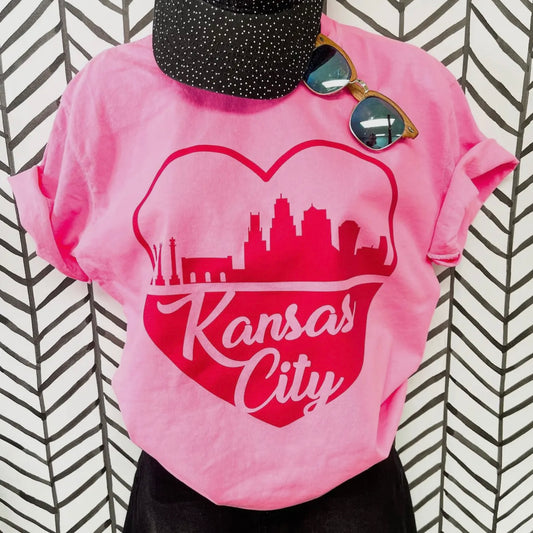 KC Shirts Pink and Red