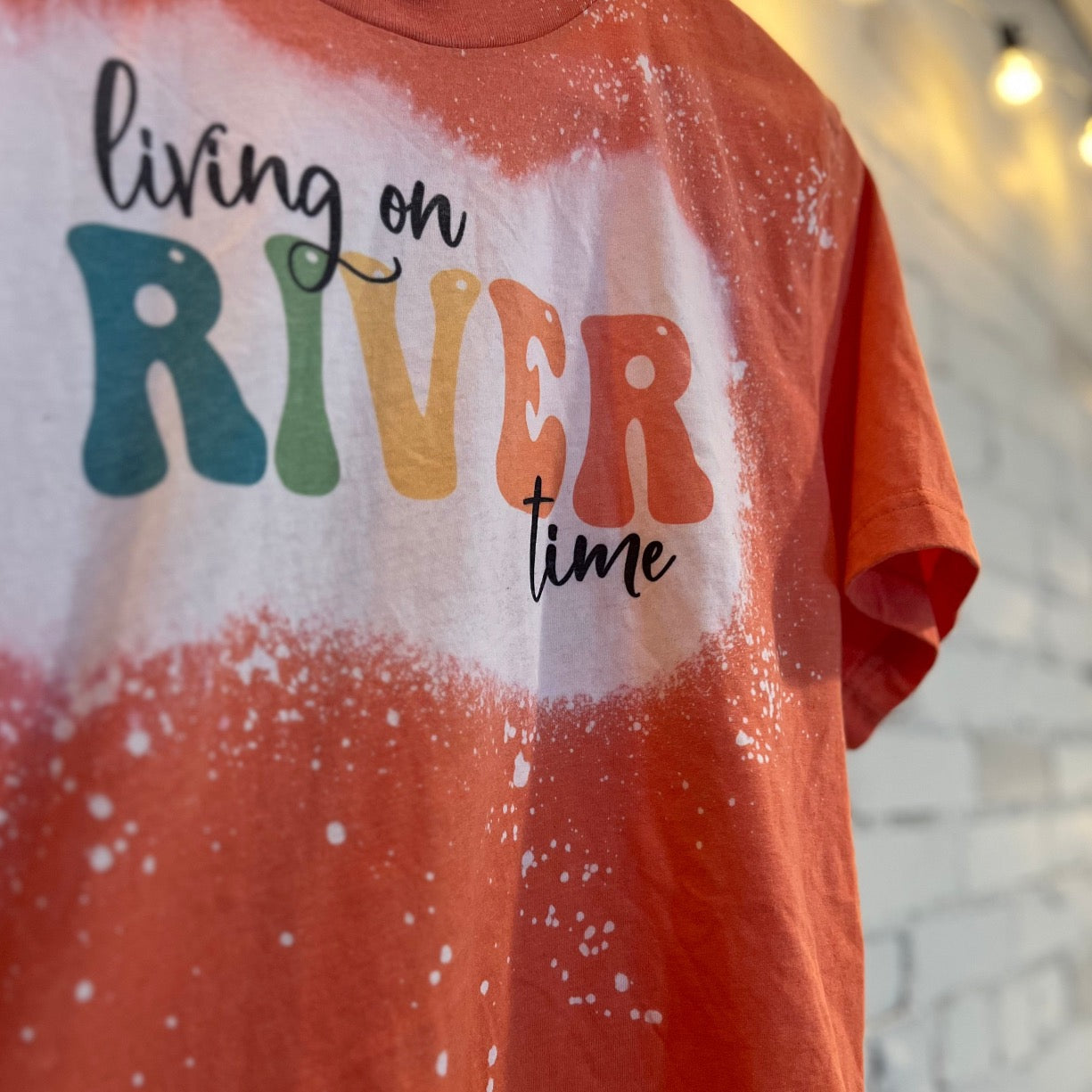 Living On river Time T-Shirt