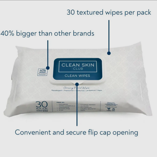 Clean Skin Club Wipes
