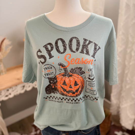 Creep It Real Distressed Bella Canvas Tee