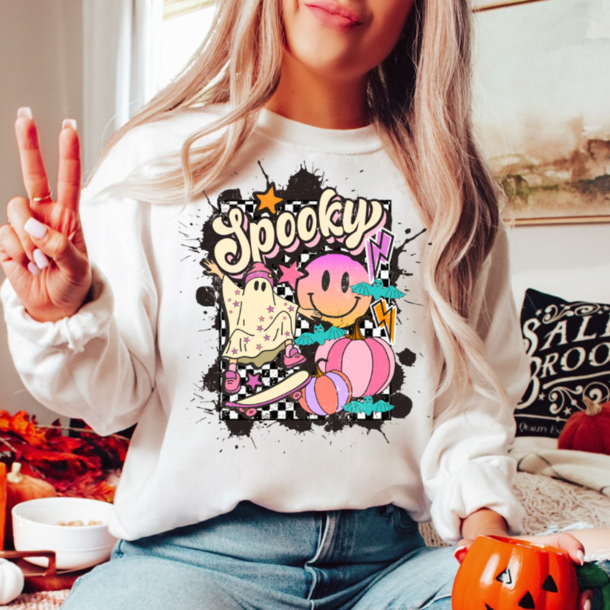 Retro Spooky Crewneck