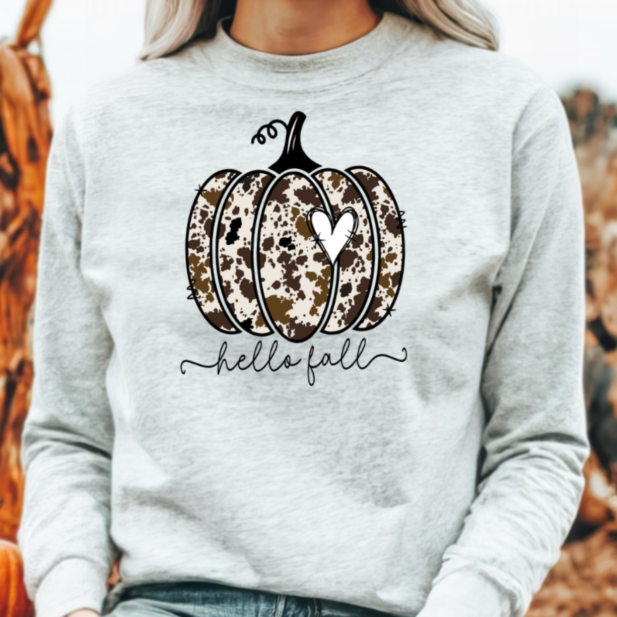 Hello Fall Crewneck Sweatshirt