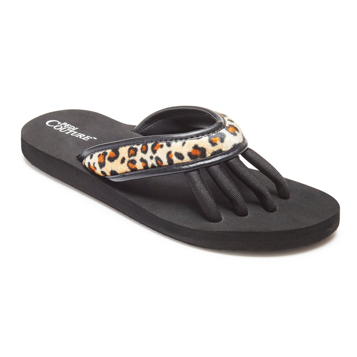 Leopard  Women's Yoga Toe Separator Sandals