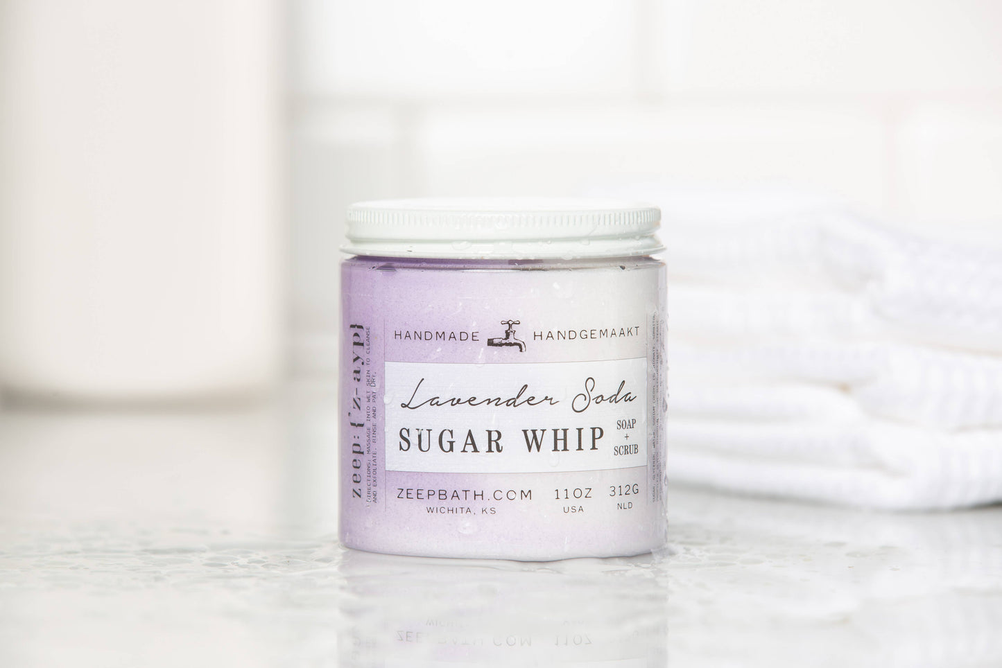 LAVENDER SODA WHIPPED SUGAR SCRUB | SUGAR WHIP