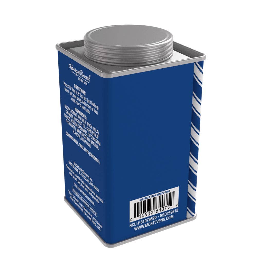 H&D® Holiday Butter Rum White Hot Chocolate (6.25oz Tins)